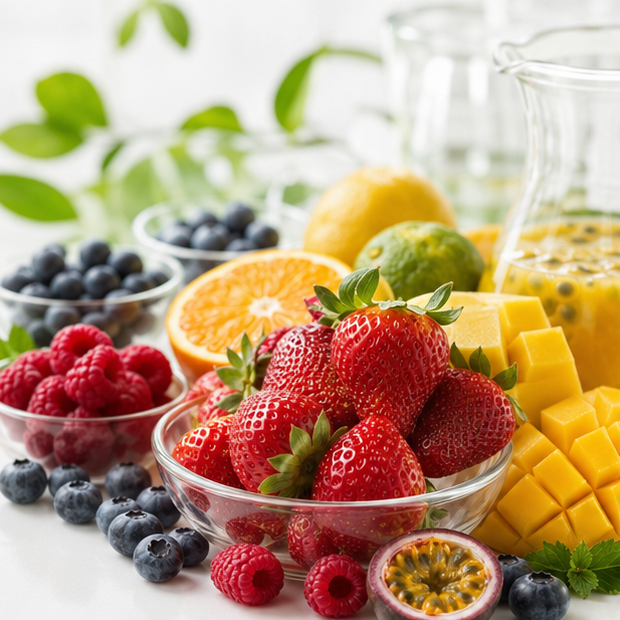 Fresh fruit preparations and puree ingredients