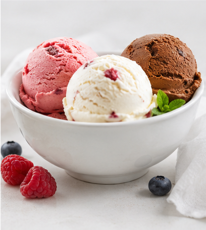 Ice cream and frozen desserts