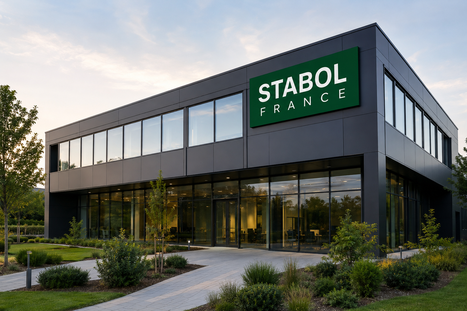 Stabol France modern office and laboratory building